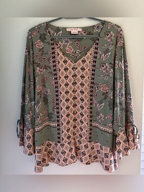 In Every Story Boho Blouse 1X